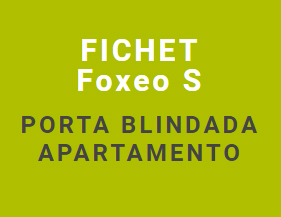 Porta blindada de alta segurança Fichet Foxeo S